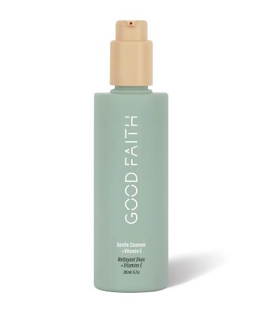 GOOD FAITH - Gentle Cleanser with Vitamin E - 6.7 fl. oz - Hydrating Face Cleanser - Boosts Hydration - Contains Antioxidants - Vegan - Cruelty-Free
