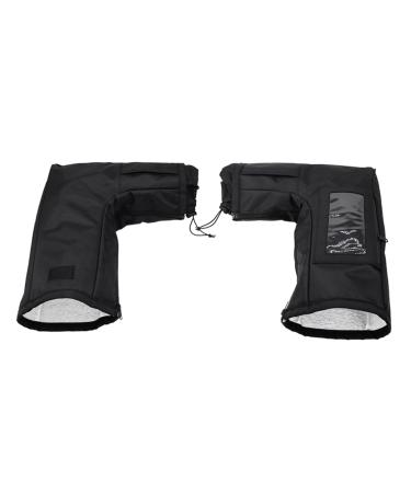 Muloo Waterproof Winter ATV Gloves Windproof Handlebar Mitts for Men & Women Perfect for Motorcycle Snowmobile Riding Durable