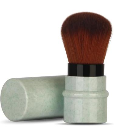 Cosmetic Brush Powder Brush Marbling Makeup Brush for Girlfriend Mom (Green) - Buy Online on GoSupps.com