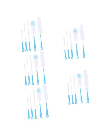 Gleavi 25 PCK cleaning brush bottle brush Bottle Brush Milk bottle brush drinking cup for babies glass cleaner water bottle brush straw brush Set cup of detergent 1 piece (1 Pack)