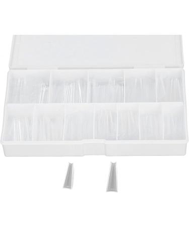 False Nail Tips Long Transparent False Nails Light Weight XXL for Christmas - Buy Online on GoSupps.com