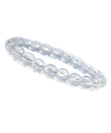 Emilys Gems Power - Chakra Bracelets | Stretchable | 8mm Natural Stone - For your well-being Opalite