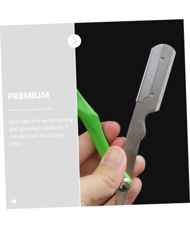 Housoutil 4-Piece Stainless Steel Cartridge Set for Manual Razors - Barber Tool & Blade Holder for Men - Buy Online on GoSupps.com