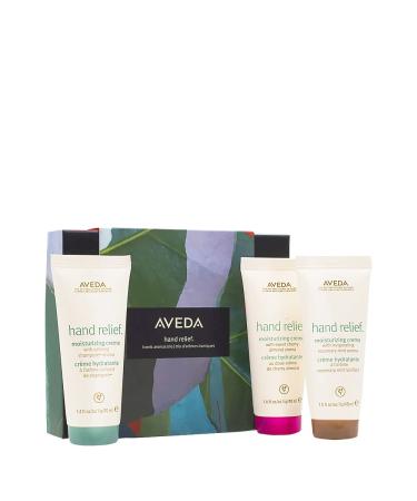 Aveda Hand Relief Mini Trio Gift Set  white  1.4 Ounce each cream