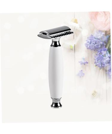 Frcolor Double Safety Razor for Men - Long Handle Manual Shaver with Double-Edged Blades | Ideal for Electricians & Smooth Shaving - Buy Online on GoSupps.com