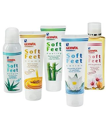 Buy 4x GEHWOL FUSSKRAFT Soft Feet Cream - Milk & Honey 125ml (Pack of 4) | International Shipping Available - Buy Online on GoSupps.com