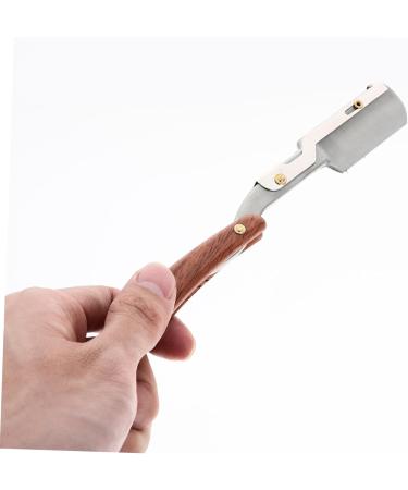 Angoily Travel Razor Set - Stainless Steel Handle & Blades for Precision Eyebrow Shaping & Facial Hair Grooming | Rustproof & Portable Men's Grooming Tool - Buy Online on GoSupps.com