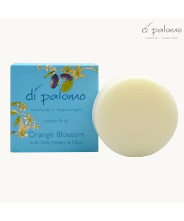Di Palomo Orange Blossom & Honey Luxury Soap Bar 100g | Moisturising Skin Care for Men & Women | Italian Hand Wash - Buy Online on GoSupps.com