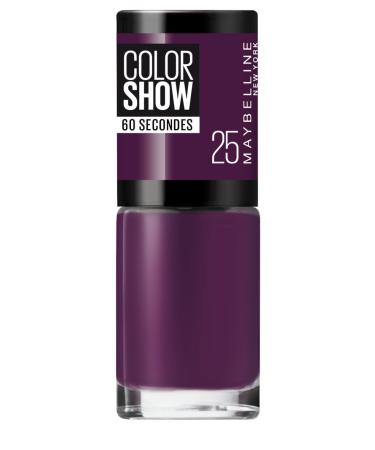 Maybelline MAYB Color Show Nail Polish Number 25 Plump It Up 25 Plum it up