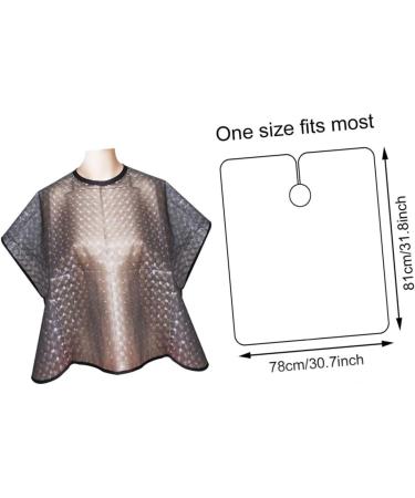 Beavorty 2pcs hair dye shampoo hair coloring shampoo bibs salon apron hair cloth Hairdressing Capes 77*80cmx2pcs - Buy Online on GoSupps.com