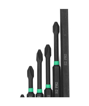 6-Piece Strong Magnetic Screwdriver Bit Set - Non-Slip Replacement Bits for Woodworking - Buy Online on GoSupps.com