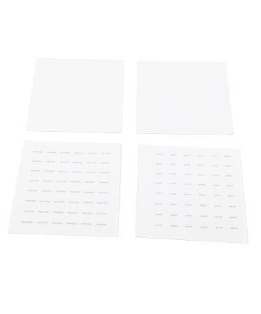 Self Adhesive Strip Eyelashes - No Glue 4mm & 6mm - Easy & Mess-Free Application - Transparent Black for Women - Buy Online on GoSupps.com