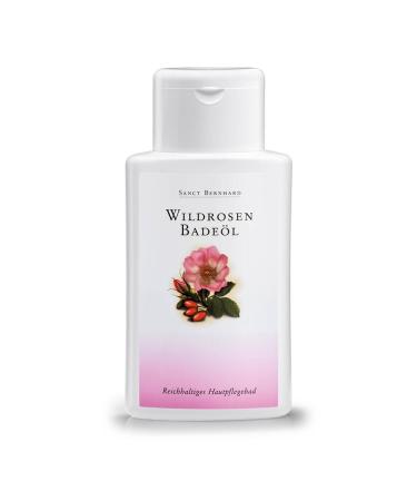 Sanct Bernhard wild rose bath oil with macadamia hemp oil St. John's wort oil lecithin oil 500 ml