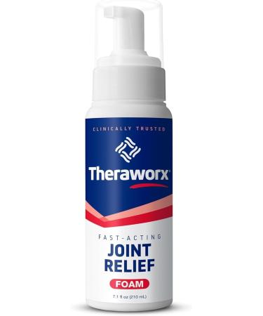 Theraworx Fast-Acting Joint Relief Foam - Joint Pain & Inflammation Relief (7.1oz Pack of 2 & 14.2oz Pack of 1) | Buy Internationally - Buy Online on GoSupps.com