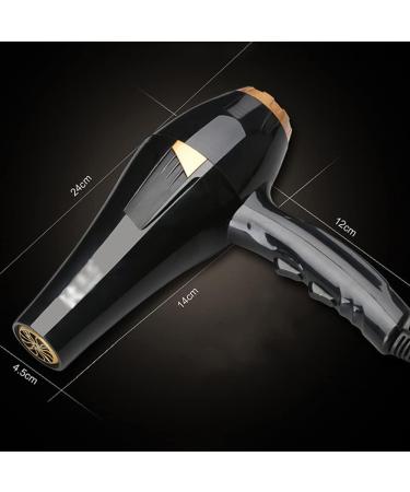 Hair Dryer Professional 1800W Salon Hairdryer Ionic 2 Speed 3 Heat Cool Shot Setting Powerful AC Motor Blow Dryer with Air Nozzle Fast Drying 3m Long Cable for Home and Salon Men and Women Small Gift - Buy Online on GoSupps.com