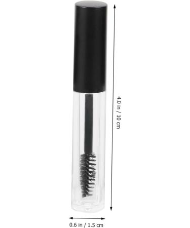 Beatifufu 6pcs Eyeliner Eyelash Bottle Eyelash Cream Bottle Clear Eyelash Mascara Transparent Mascara Plastic - Buy Online on GoSupps.com