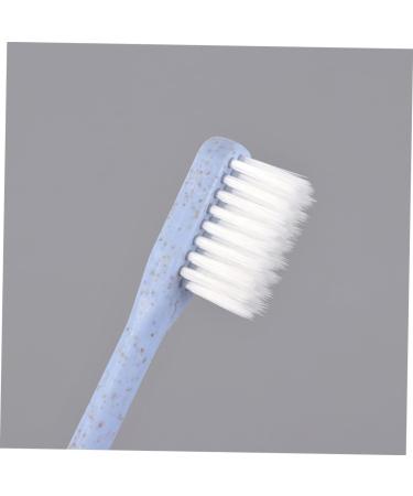 Clispeed Vegan Organic Coal Toothbrush Set - 6 Boxes of 8Tlg Bio Toothbrushes for Household & Travel Cleaning - Buy Online on GoSupps.com