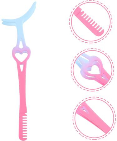 POPETPOP Major Big Mouth Bevel Cosmetic Eyebrow Pick Tweezers Love Curved Tweezers applicator Eyebrow Tweezers for Women Eyelash Curler Eyelash applicator Beauty Accessories - Buy Online on GoSupps.com