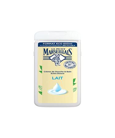 Le Petit Marseillais Cream of Shower & Bath Extra Soft Milk Organic 650ml