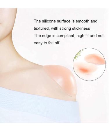 LUNNTE Silicone Anti-Slip Shoulder Pads for Women's Clothing - Invisible Breathable Enhancer, Reusable 1 Pair (Skin) - Buy Online on GoSupps.com