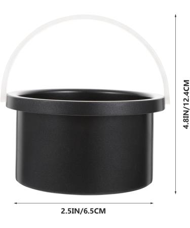 1STK Woor Wood Hair Randing Pot - Premium Melting Warmer & Aluminum Heat Holder for Hair Treatment - Buy Online on GoSupps.com