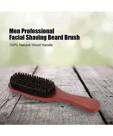 Semme Wild Boar Bristle Brush - Professional Shave Beard & Mustache Cleaning Brush for Salon & Home Use - Buy Online on GoSupps.com