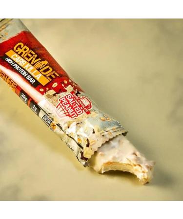 Grenade Carb Killa White Chocolate Salted Peanut High Protein Bar 60g - Buy Online on GoSupps.com