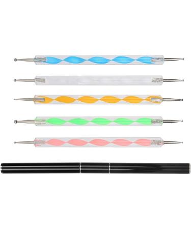 Demeras Angled Mascara Painting Tool Manicure 19x7x2 Nail Art Dotting Pen Manicure Tool Set Doubleend Uv Gel Painting Pen Manicure Accessories - Buy Online on GoSupps.com