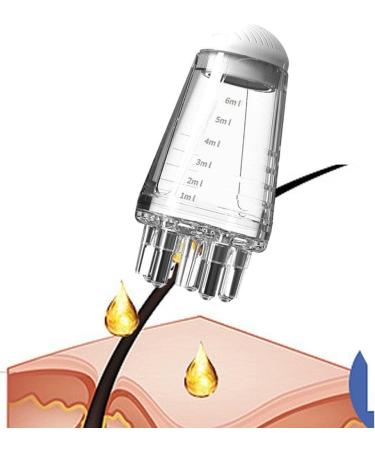 Buy Scalp Applicator Liquid & Sustainable Hair Oil - Mini Massage Kamm Roller for Effortless Hair Care | International Shipping Available - Buy Online on GoSupps.com