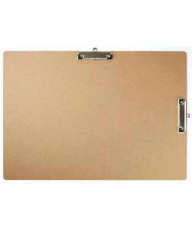 Drawing Board 17 x 24 Art Board Double Clip Sketch Board Hardboard Art Clipboard Low Profile Clip Drawing Boards for Artists Pack of 1 Normal Style