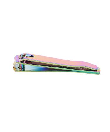 Nail Cutter Gradient Color Nail Clipper Carbon Steel Thick Nail Toenail for Men Women