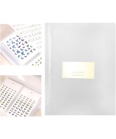Nail Sticker Album Nail Art Decal Storage Bag Card Display Book Container 80 Slots - Buy Online on GoSupps.com