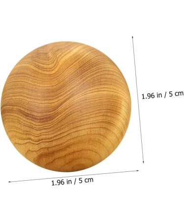 Fomiyes 2-Pack Wooden Massage Balls - Finger Acupressure Chinese Meditation & Stress Relief for Hands & Feet - Buy Online on GoSupps.com