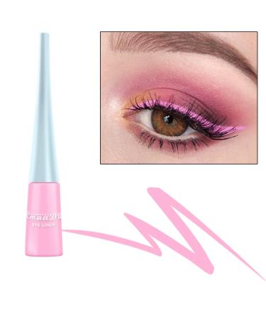 FAEYLI Waterproof Matte Liquid Eyeliner Pen | High Pigment Color | Pink, White, Black, Red, Brown, Green, Purple | Durable Formula | Eye Makeup - 02 - Buy Online on GoSupps.com