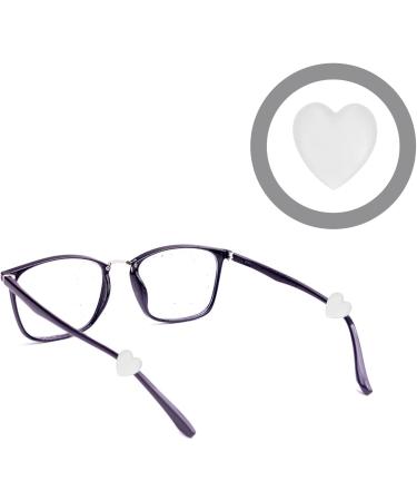 JOJOFUNY 20 Pack Non-Slip Silicone Glasses Sleeves - Durable Love-Shaped Ear Pads Holder for Glasses - Buy Online on GoSupps.com