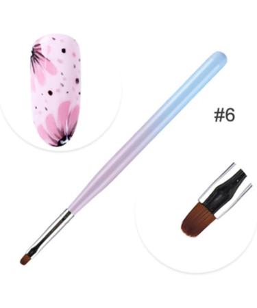 FRCOLOR Nail Pen 1pc Nail Pen Manicure Brush Set Brush Gel Stripe Gel Autumn Chrysanthemum Gel Nail Brush Sector Set Nail Art Pen - Buy Online on GoSupps.com