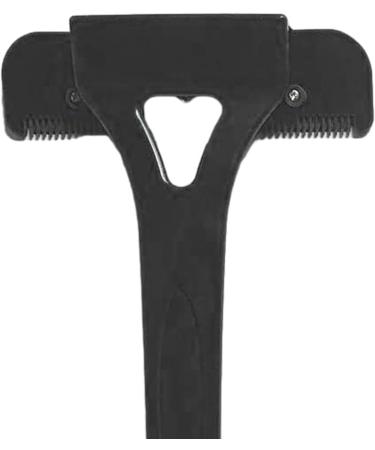 Fenteer Men's Back Razors - Long Handle for DIY Back Shaving Ergonomic Design Easy Wet/Dry Use - KL in Black - Buy Online on GoSupps.com
