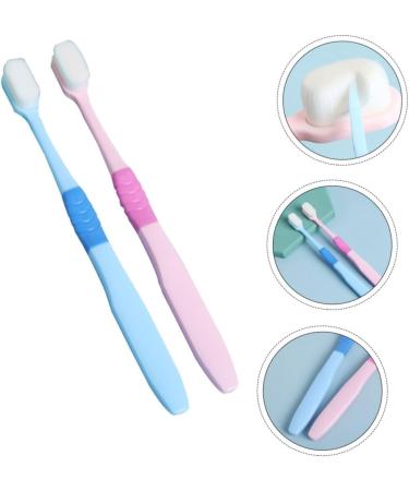 TOVINANNA 2 Pcs Soft Toothbrush Set for Kids - Gentle Oral Care for Children - International Shipping Available - Buy Online on GoSupps.com