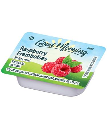 Good Morning Duo of Peanut Butter and Raspberry Jam Bliss - 15 Creamy Peanut Butter and 15 Raspberry jelly On-The-Go Portion Control Pack for Travelers & Meal Prep 30 Cups Total - Comes with a one of a kind Keychain by PaLiSoL CREATiONS! - Framboise et Be