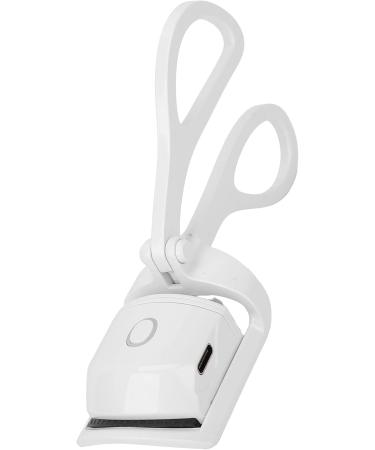 Verdant Touch Electric Heated Eyelash Curler Electric Heated Eyelash Curler USB Rechargeable Fast Heating Makeup Tool for Women Pearl White - Buy Online on GoSupps.com