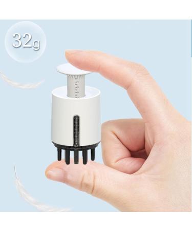 Buy Luejnbogty 2-in-1 Electric Scalp Massage Brush | Adjustable Hair & Scalp Treatment Applicator for Solid & Liquid Gel | International Shipping Available - Buy Online on GoSupps.com