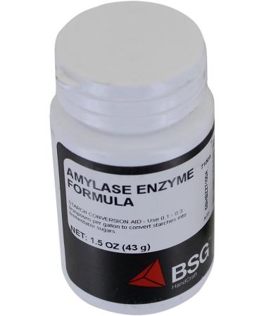 Amylase Enzyme 1.5 oz. White - Premium Quality for Baking & Brewing - Buy Online on GoSupps.com