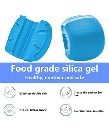 Jaw Trainer & Exerciser Set - 3 Pieces for a Beautiful Jawline | International Shipping Available - Buy Online on GoSupps.com