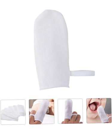 Minkissy 18-Piece Gauze Fingerlings Toothbrush Set | Soft Rubber Toothbrush for Milk Teeth | Gentle Oral Care for Infants - Buy Online on GoSupps.com
