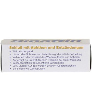 Sinaftin Fluoride Xylitol Toothpaste 10ml - International Shipping Available | Best Oral Care Solution - Buy Online on GoSupps.com