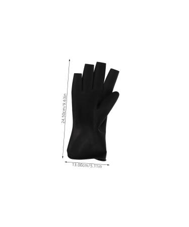 Mikinona 1 Pair Waterproof Gloves Hair Styling Accessories Gloves for Hair Dye Accessories for Salon Hair Styling Gloves Hair Color Accessories Dyeing Gloves Hair Washing Hair Salon Rubber 24.50X13.00X0.10CM - Buy Online on GoSupps.com