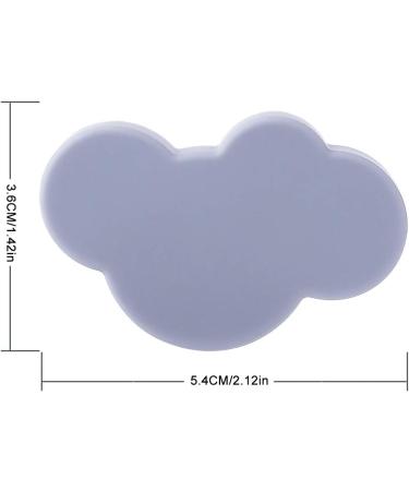 Set of 10 Grey Cloud-Shaped Furniture Knobs for Children's Rooms | Decorative Drawer Knobs - Buy Online on GoSupps.com