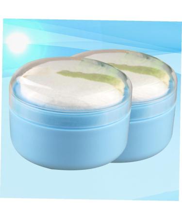 2 Pi ces Bo te Houppette pour Gar on pour Fille tui Houppette pour Poudre Pratique et Compacte - Buy Online on GoSupps.com