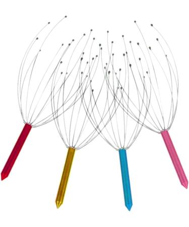 Minkissy Handkopf Massager - 8-Piece Therapeutic Head Massage Device Set for Ultimate Relaxation - Buy Online on GoSupps.com