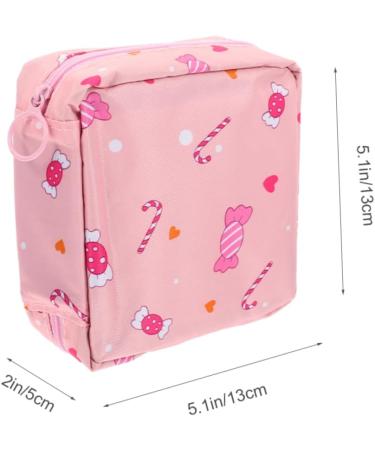 Healifty 6-Piece Tampon Tote Bag Organizer for Women - Multi-function Menstrual Holder & Feminine Purse Organizer - Convenient Storage Pouch for Home & Travel - Buy Online on GoSupps.com
